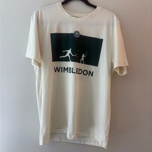 Wimbledon White Cotton T-Shirt